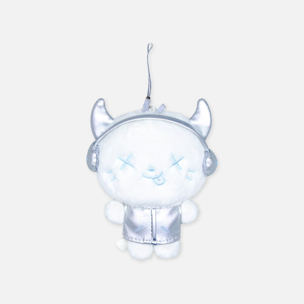 aespa Fanlight Doll Keyring SILVER Ver 2025 aespa Live Tour SYNK aeXIS LINE Official MD - main image