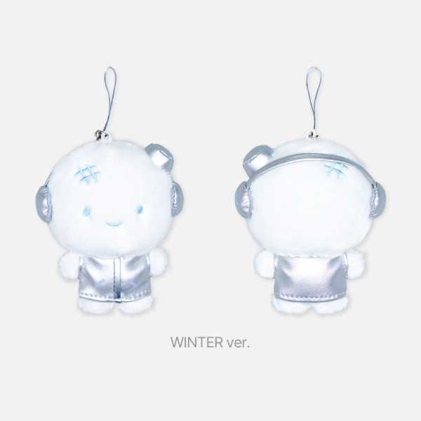 aespa Fanlight Doll Keyring SILVER Ver 2025 aespa Live Tour SYNK aeXIS LINE Official MD - WINTER Version