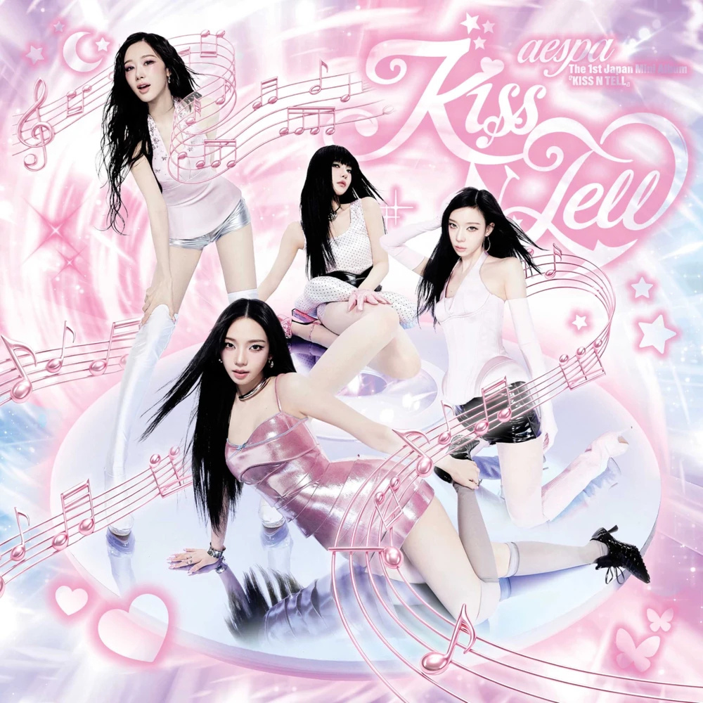 aespa KISS N TELL 1st JP Mini Album KISS N TELL Ver - Main Image