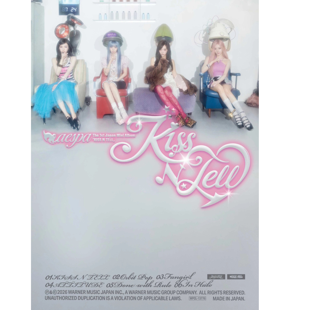 aespa KISS N TELL 1st JP Mini Album Limited Edition Ver - Main Image