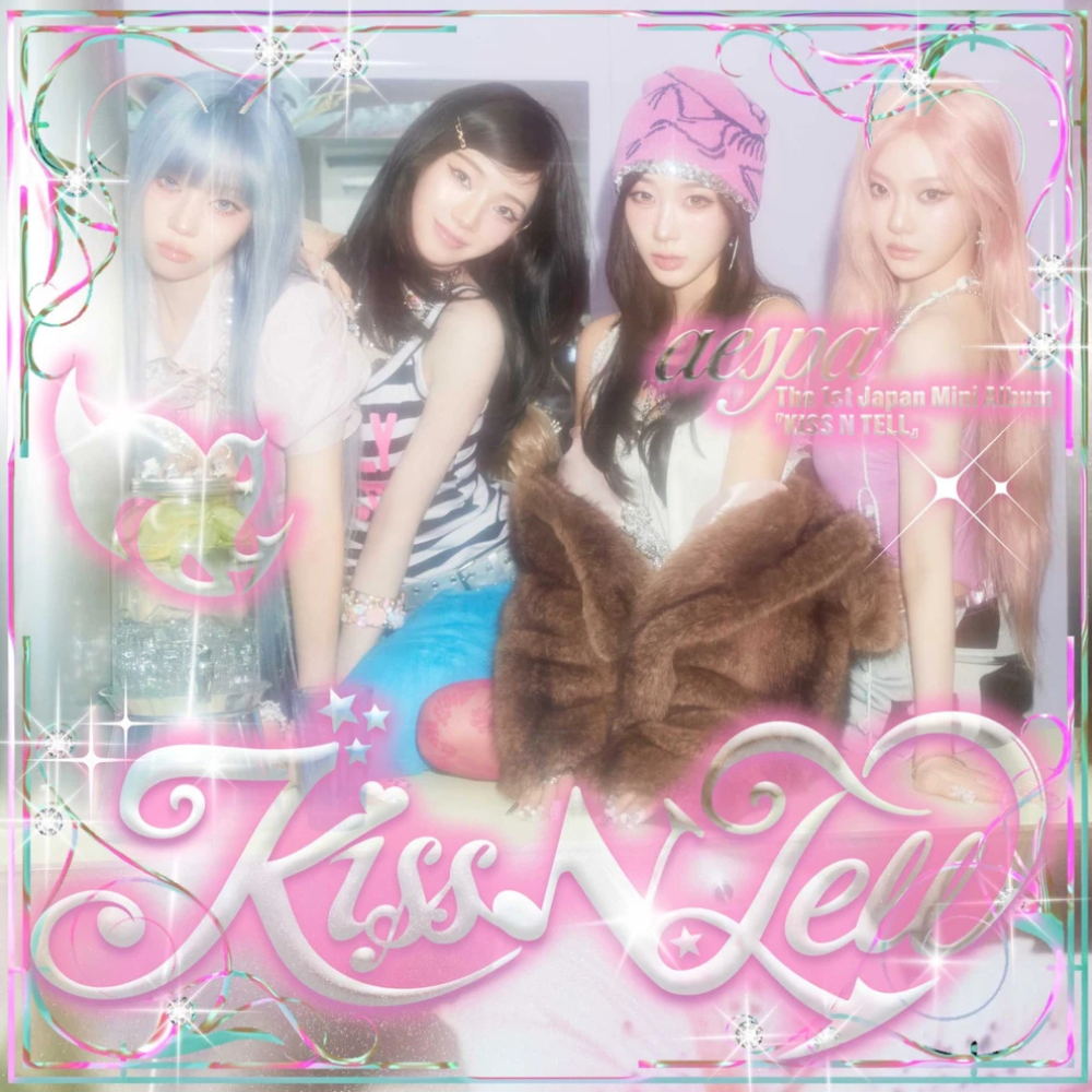 aespa KISS N TELL 1st JP Mini Album Poster Ver - Main Image