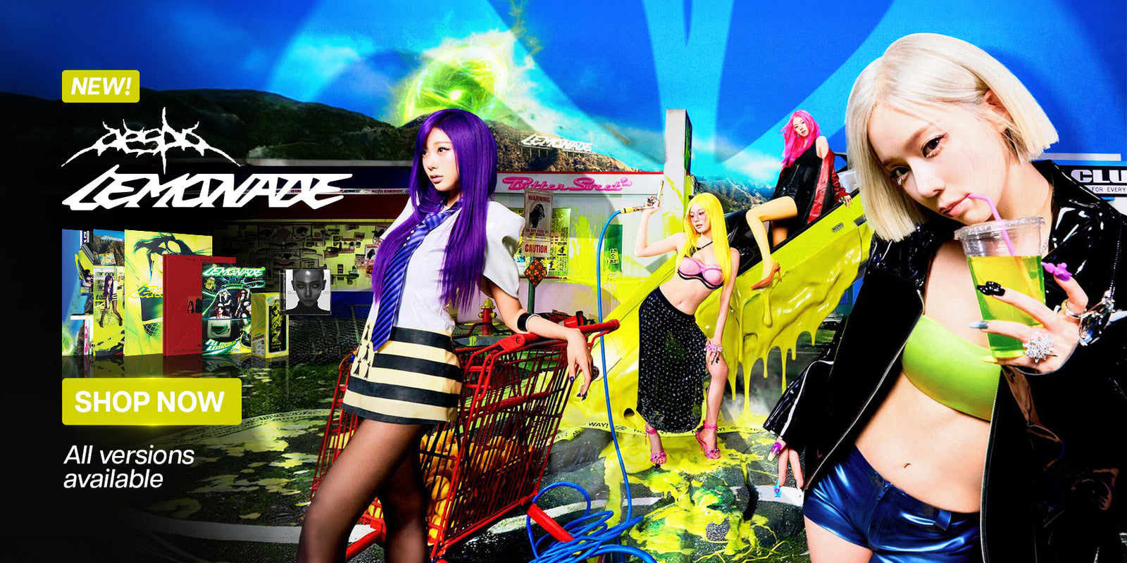 aespa LEMONADE Album - Banner