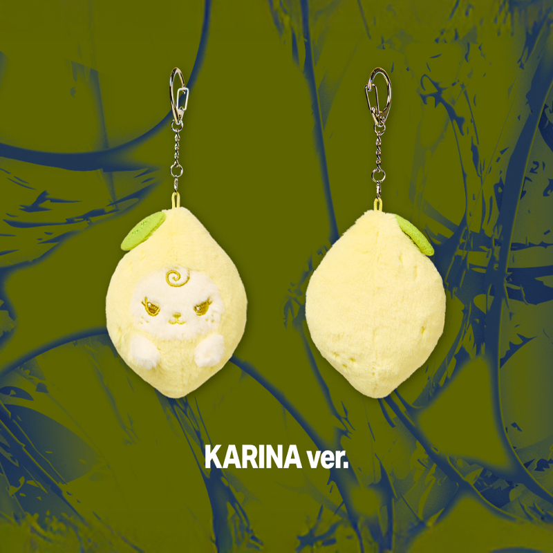 aespa LEMONADE Doll Keyring 2026 aespa Week MAKE IT LEMONADE Official MD - KARINA Ver - Main Image