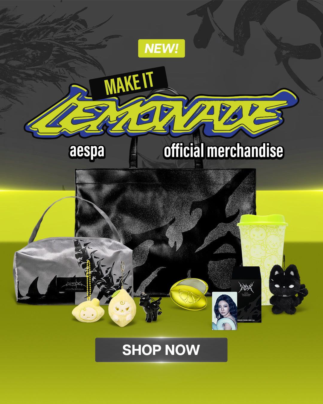 aespa MAKE IT LEMONADE MD - Mobile Banner