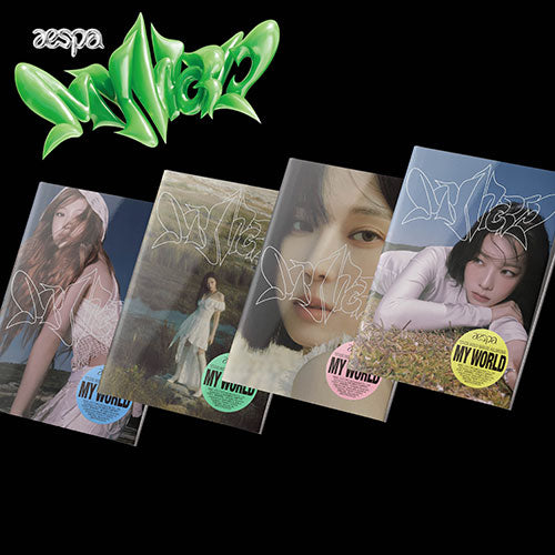 aespa MY WORLD 3rd Mini Album Intro Version 4 variations main image
