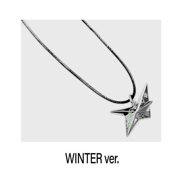 aespa Necklace Set 2025 aespa Week Rich Man POP UP Official MD - WINTER Version