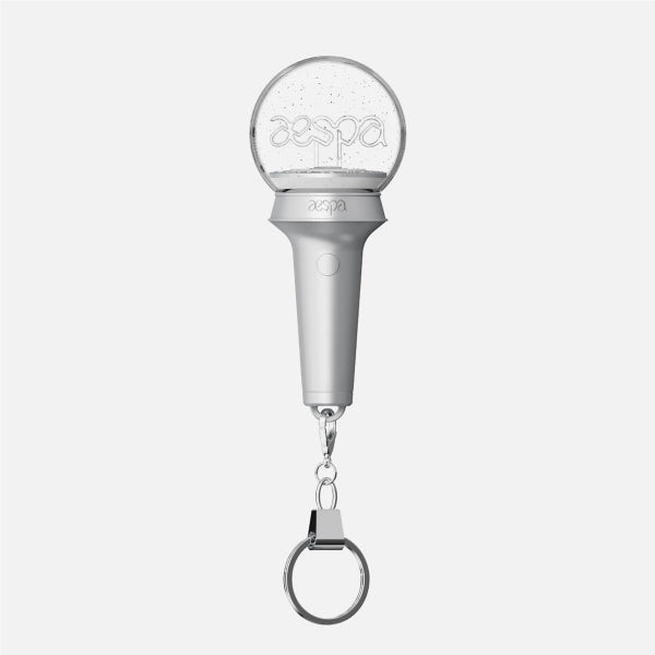 aespa OFFICIAL MINI FANLIGHT KEY RING ×2 aespa - Official Mini Fanlight Keyring - K PLACE