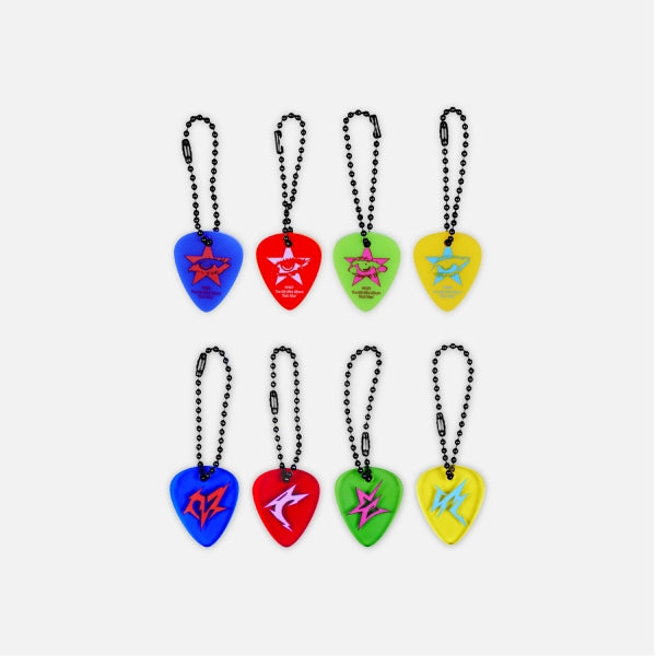 aespa Random Guitar Pick Keyring 2025 aespa Week Rich Man POP UP Official MD - main image