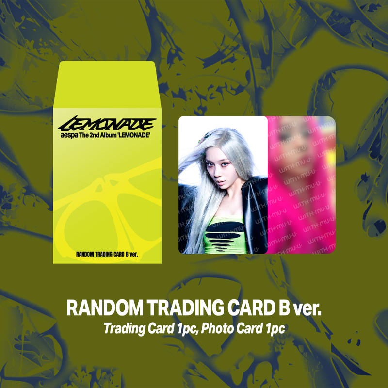 aespa Random Trading Card 2026 aespa Week MAKE IT LEMONADE Official MD - LEMONADE Ver - Main Image