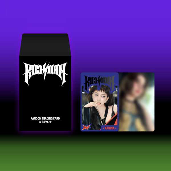 [PRE-ORDER] aespa - Random Trading Card Set [2025 aespa Week &#39;Rich Man&#39; POP-UP Official MD]