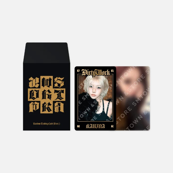 aespa Random Trading Card Set B Dirty Work Official MD - main image