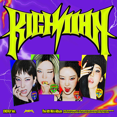 aespa Rich Man 6th Mini Album ENERGY Ver - Main Image