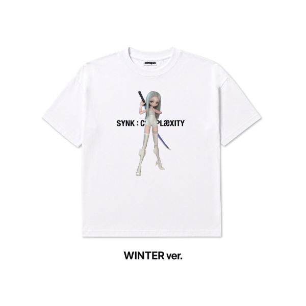 aespa TShirt 2026 aespa Live Tour SYNK COMPLaeXITY Official MD WINTER Ver - main image