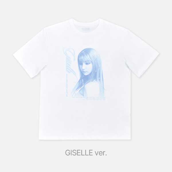 aespa TShirt Set 2025 aespa Live Tour SYNK aeXIS LINE Official MD - GISELLE Version