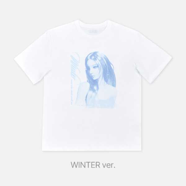 aespa TOUR SYNK 2025 ウィンターTシャツ 新品未開封トレカ付 aespa - T-Shirt Set [2025 aespa Live Tour 'SYNK : aeXIS LINE