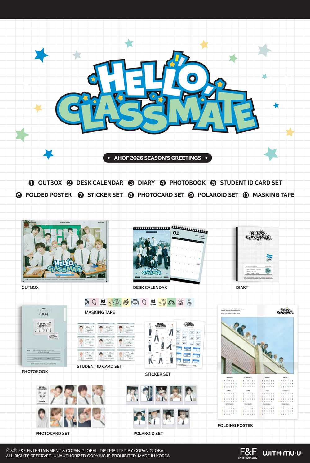 AHOF - 2026 Season's Greetings [HELLO CLASSMATE] - K PLACE
