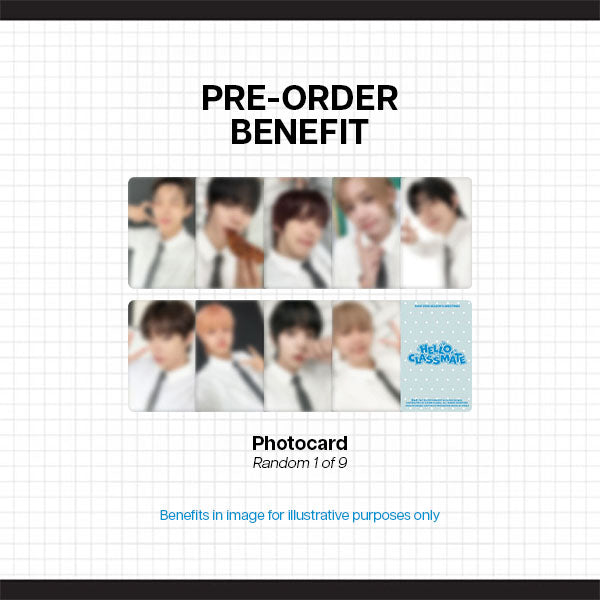 AHOF 2026 Seasons Greetings HELLO CLASSMATE - POBs