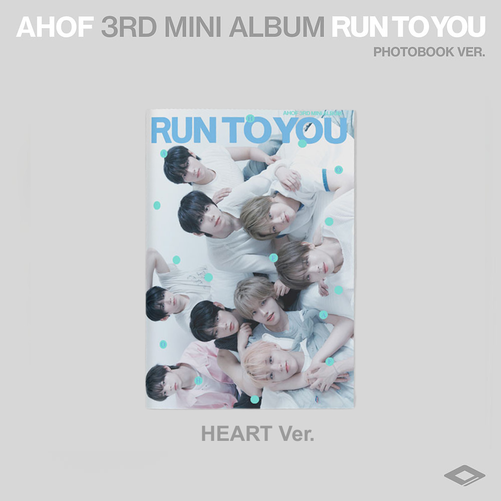 AHOF RUN TO YOU 3rd Mini Album Photobook Ver - HEART Ver - main image
