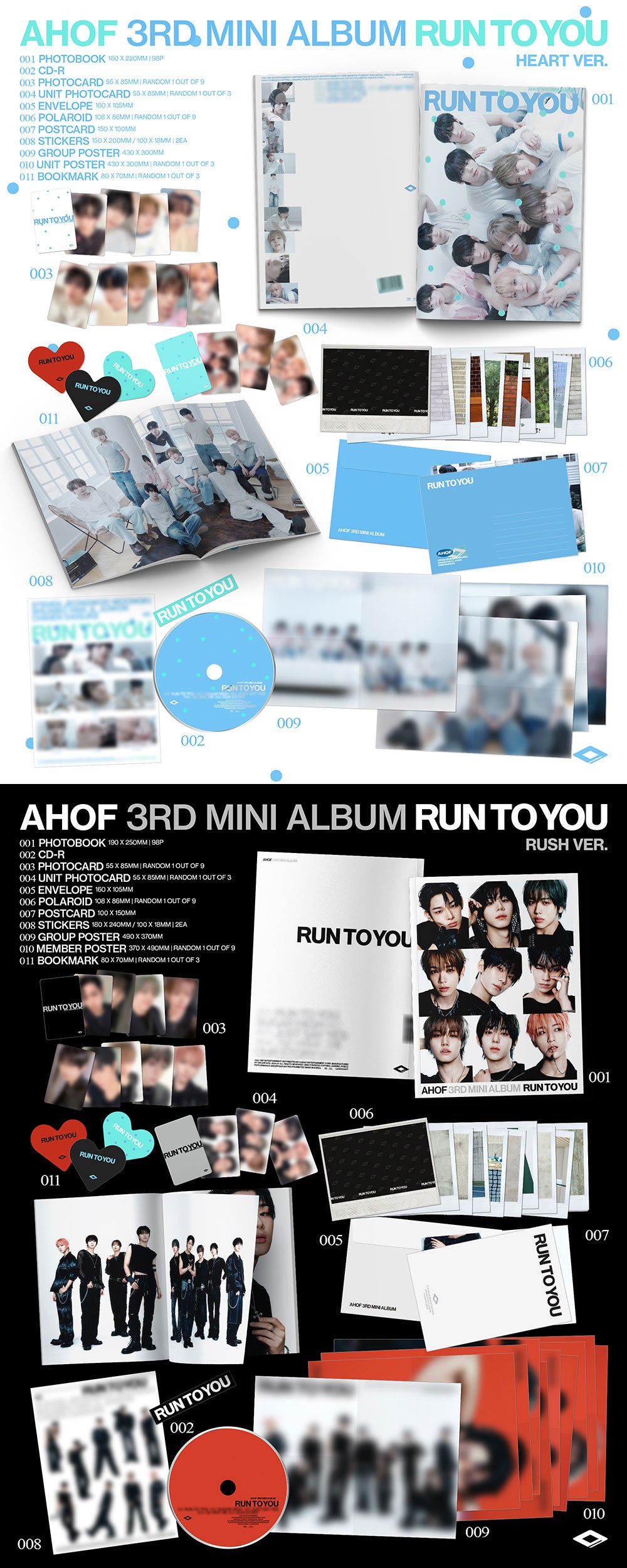 AHOF - RUN TO YOU [3rd Mini Album - Photobook Ver.] gallery image 1