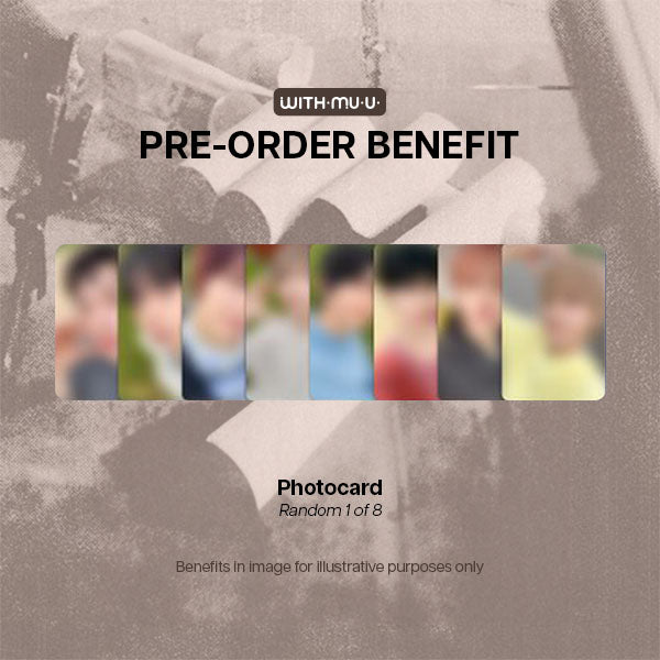AHOF The Passage 2nd Mini Album Photobook Ver - Withmuu POBs