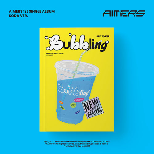AIMERS Bubbling 1st Single Album - SODA version main image