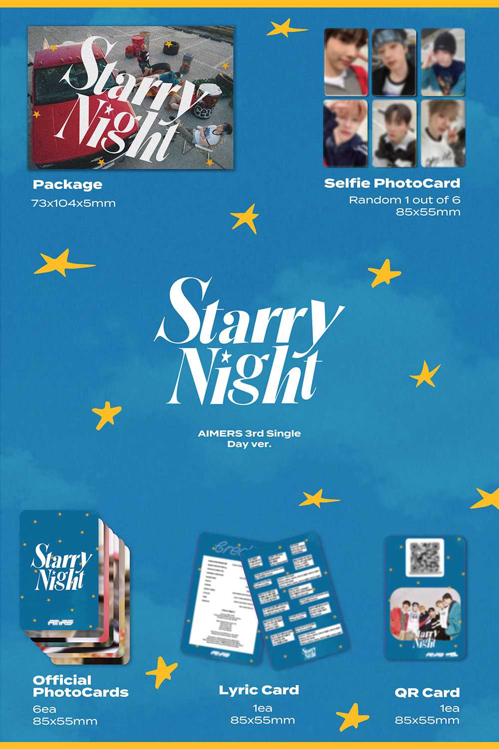AIMERS - Starry Night [3rd Single Album] gallery image 1