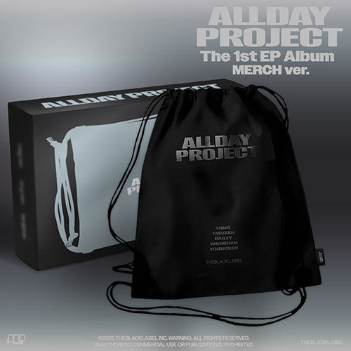 ALLDAY PROJECT ALLDAY PROJECT 1st EP Album MERCH Ver - Suede Drawstring Ver - Main Image
