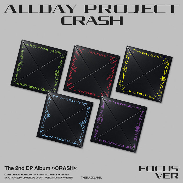 ALLDAY PROJECT CRASH 2nd EP Album FOCUS Ver - main image