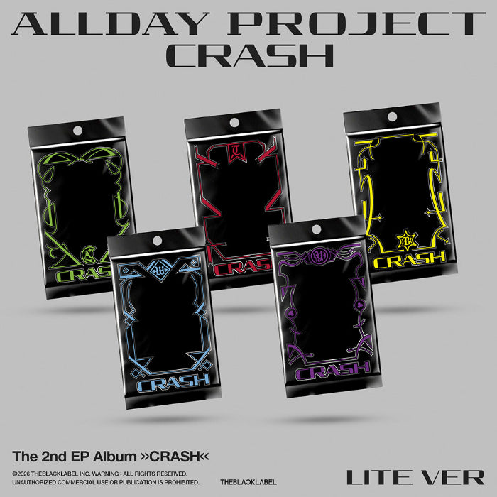 ALLDAY PROJECT CRASH 2nd EP Album LITE Ver - main image