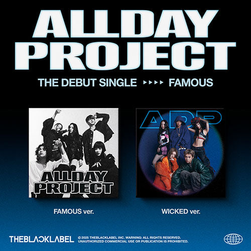 ALLDAY PROJECT FAMOUS Debut Single Album - main image