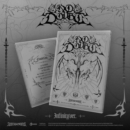 ALLHOURS NO DOUBT 5th Mini Album INFINITY Ver - main image