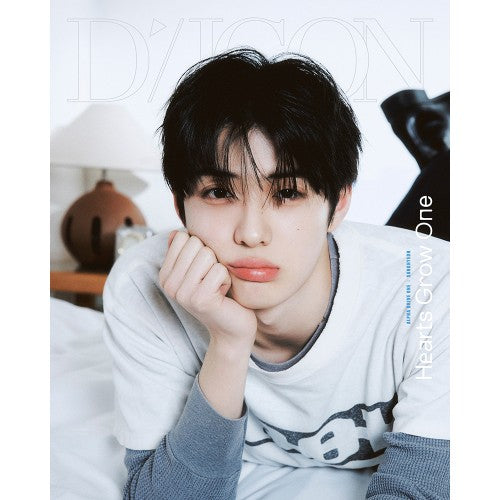 ALPHA DRIVE ONE Cover ALPHA DRIVE ONE HEARTS GROW ONE DICON Issue N33 B type SANGHYEON Ver - main image