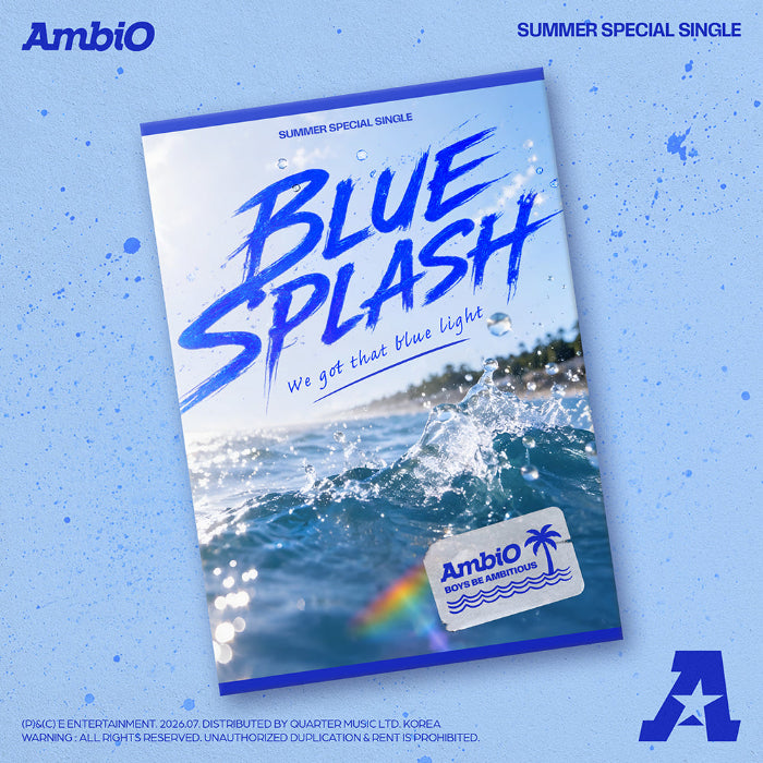  AmbiO BLUE SPLASH Summer Special Single Album - Main Image