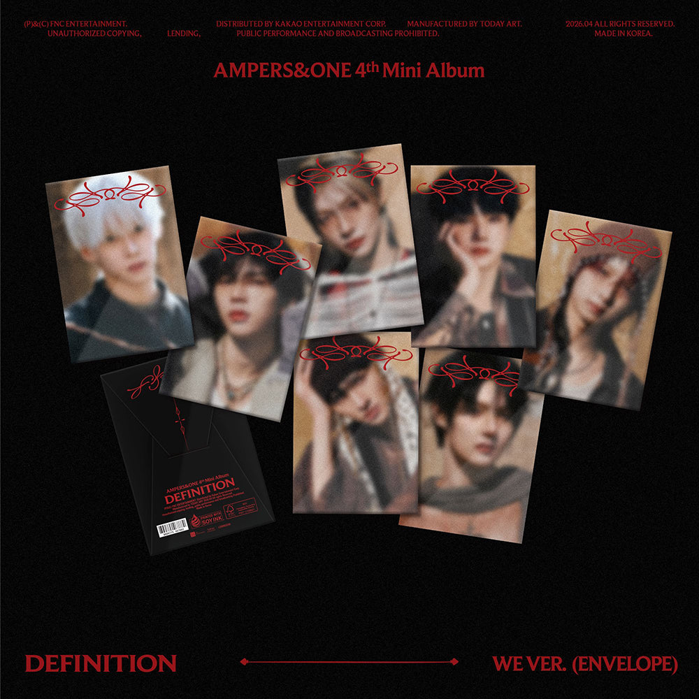 AMPERSandONE DEFINITION 4th Mini Album WE Ver - Main Image