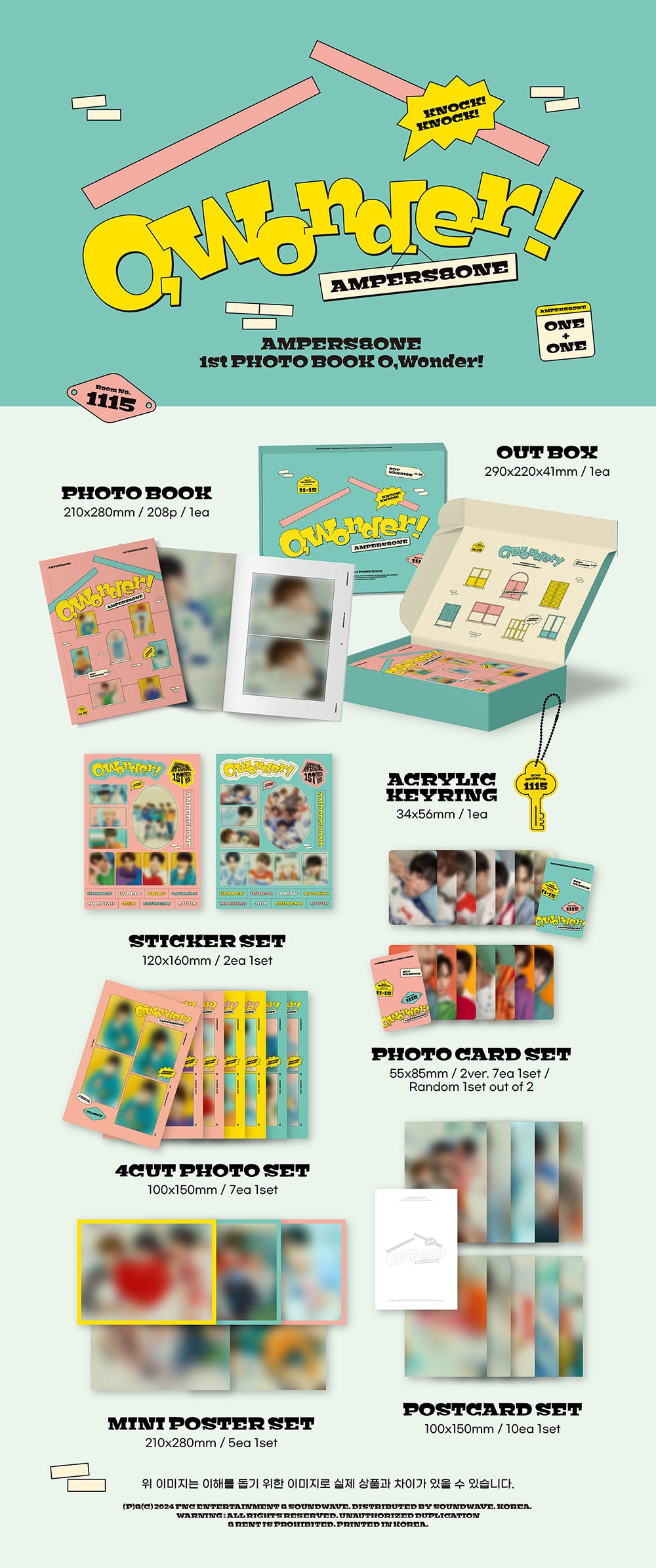 AMPERS&ONE - O, Wonder! [1st Photobook]