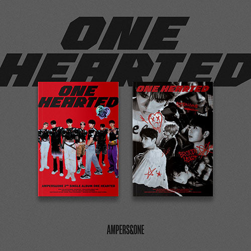 AMPERSANDONE - ONE HEARTED 2nd Single Album - 2 variations main image