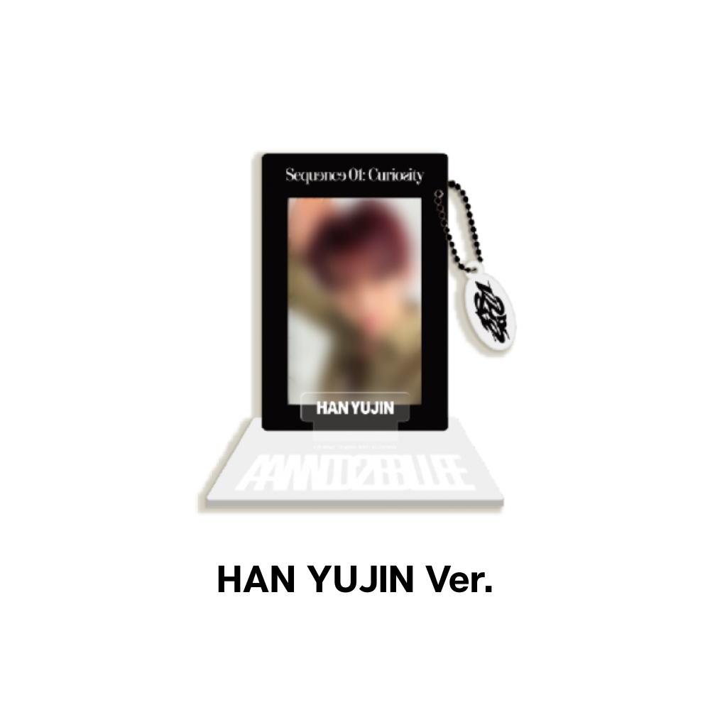 AND2BLE Acrylic Photocard Stand Sequence 01 Curiosity POP-UP Official MD - HAN YUJIN Ver - Main Image