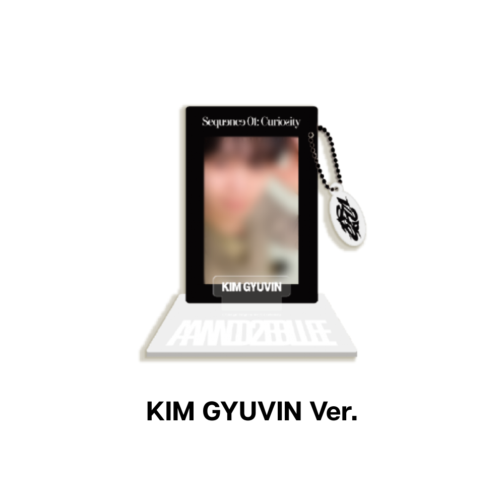AND2BLE Acrylic Photocard Stand Sequence 01 Curiosity POP-UP Official MD - KIM GYUVIN Ver - Main Image