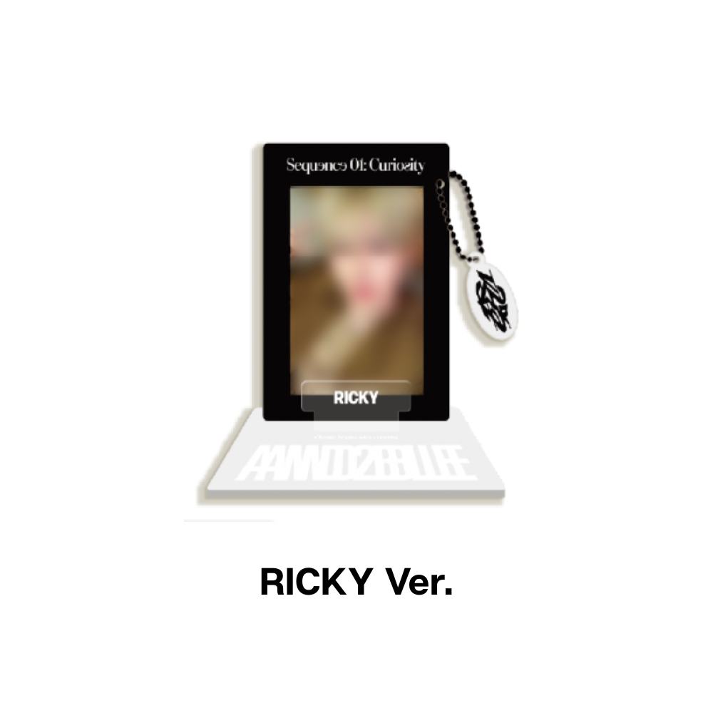 AND2BLE Acrylic Photocard Stand Sequence 01 Curiosity POP-UP Official MD - RICKY Ver - Main Image