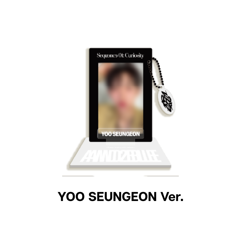 AND2BLE Acrylic Photocard Stand Sequence 01 Curiosity POP-UP Official MD - YOO SEUNGEON Ver - Main Image