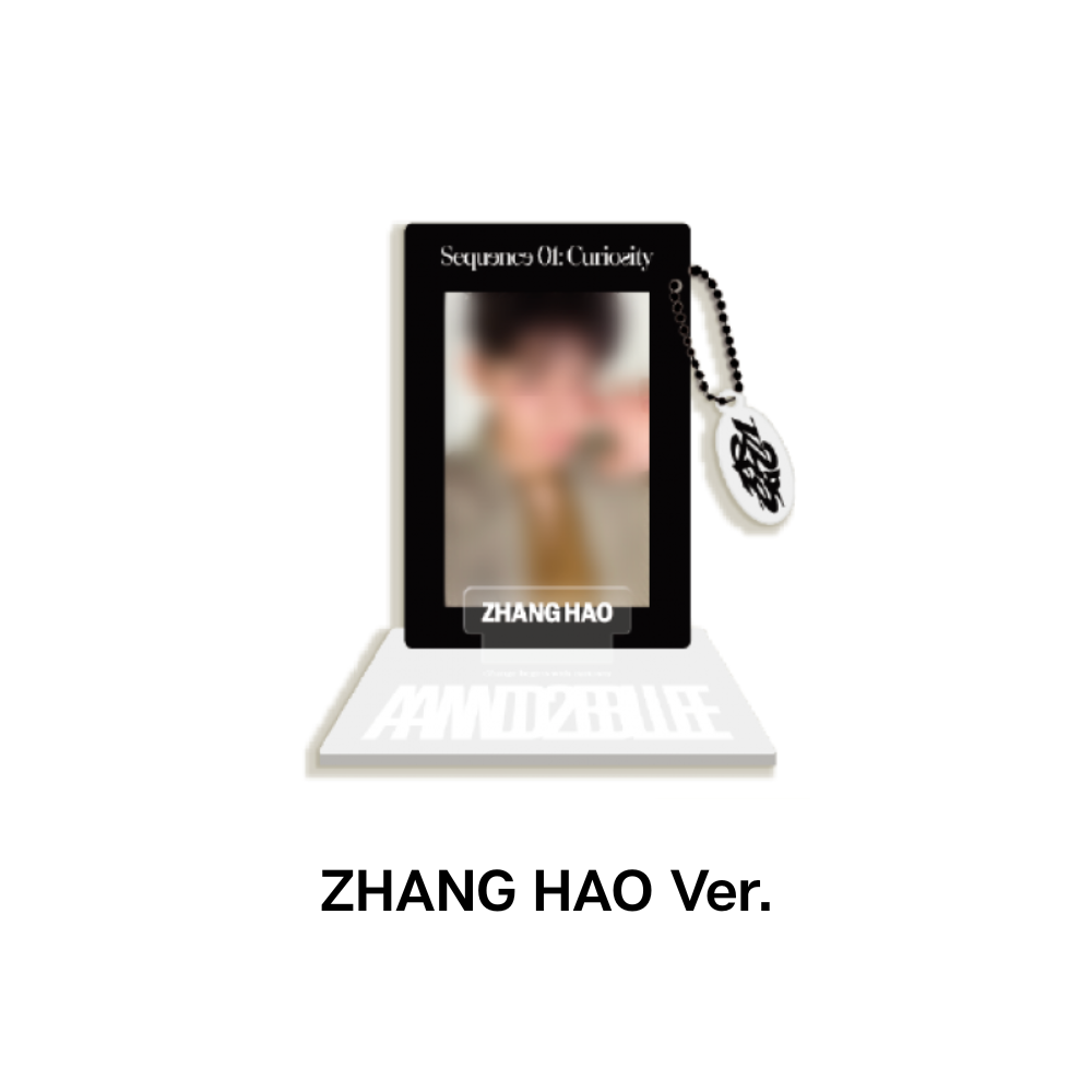 AND2BLE Acrylic Photocard Stand Sequence 01 Curiosity POP-UP Official MD - ZHANG HAO Ver - Main Image