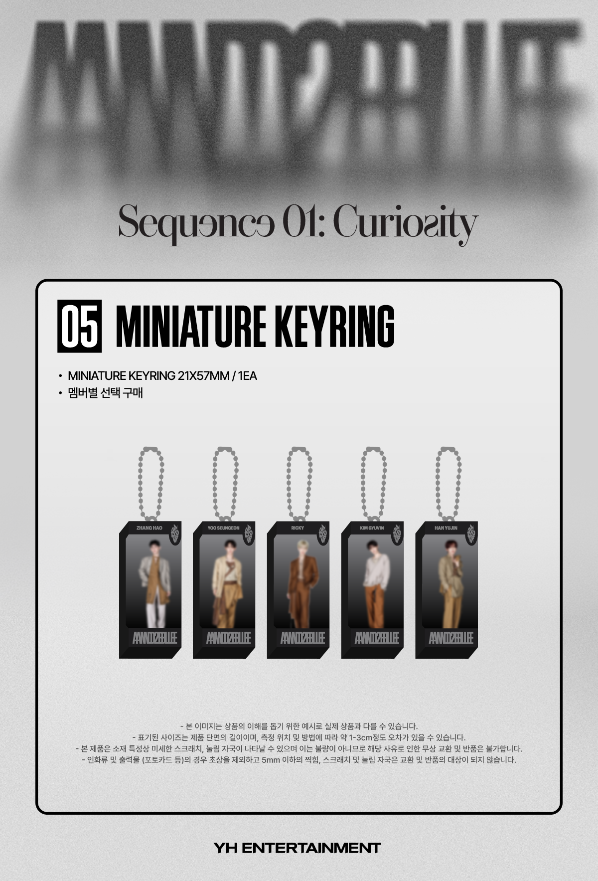 AND2BLE - Miniature Keyring [Sequence 01: Curiosity POP-UP Official MD] gallery image 1