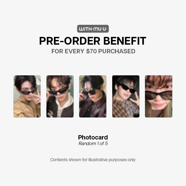 AND2BLE Photocard Sleeve Set Sequence 01 Curiosity POP-UP Official MD - Withmuu POBs