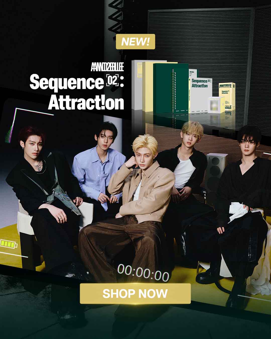 AND2BLE Sequence 02 Attraction Album - Mobile Banner