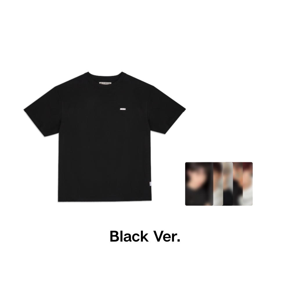 AND2BLE Short Sleeve Sequence 01 Curiosity POP-UP Official MD - Black Ver - Main Image