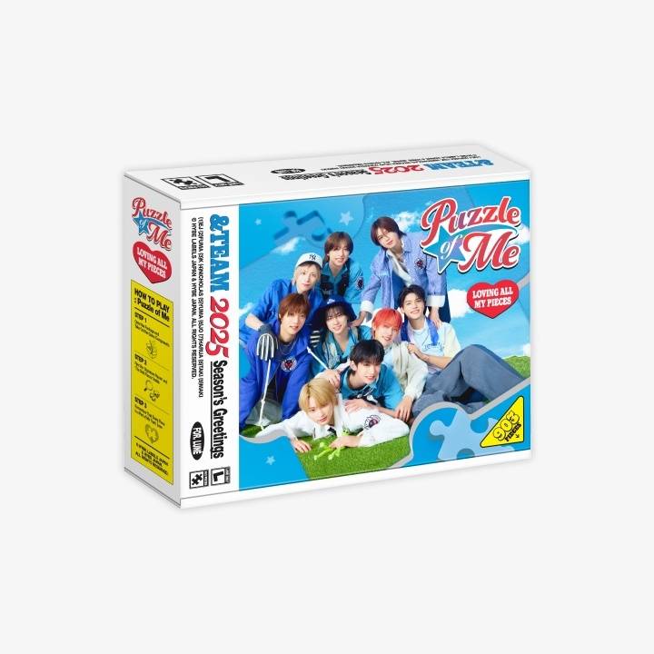&TEAM 2025 シーグリ Puzzle of Me &TEAM - 2025 Season's Greetings [Puzzle of Me] - K PLACE