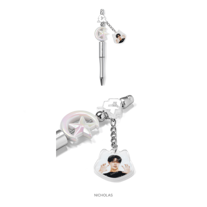 ANDTEAM Acrylic Charm Ballpoint Pen Mark on Me KR 2nd Mini Album POP UP Official MD NICHOLAS Ver - main image
