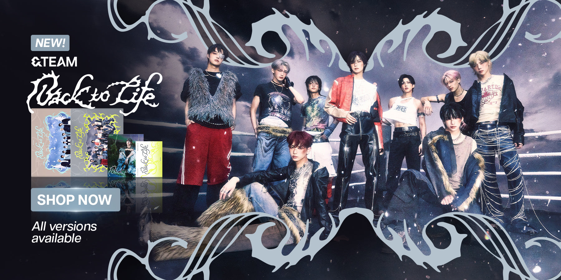 ANDTEAM Back to Life Album - Banner