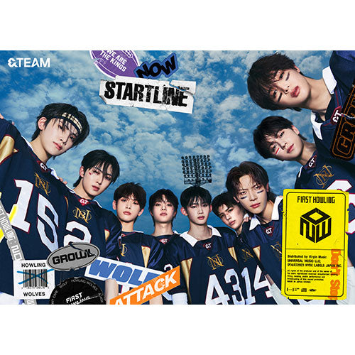 ANDTEAM First Howling NOW 1st Album - Limited Edition B main image