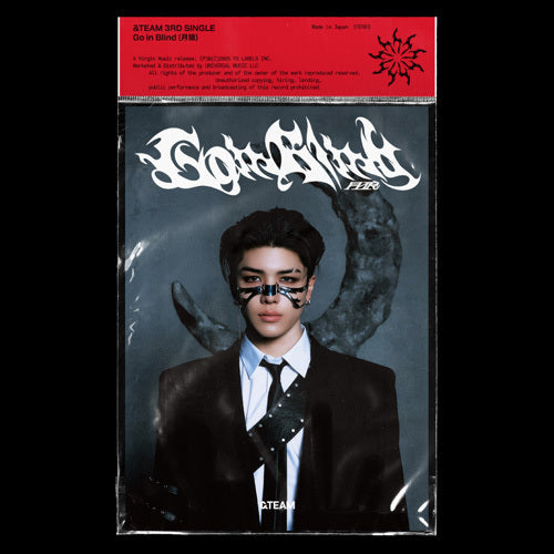 &TEAM - Go in Blind [3rd Single Album - Solo Edition] - K PLACE